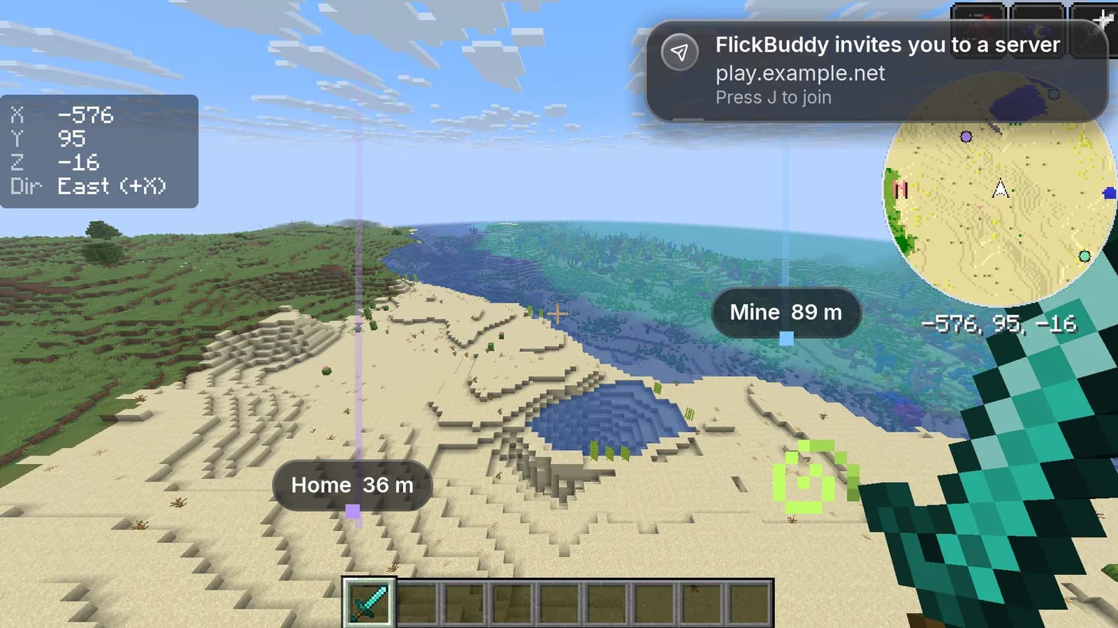 Notification: FlickBuddy invites you to a server, press J to join
